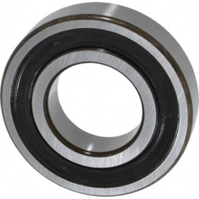 SKF 35mm Bore Diam, 72mm OD, Double Seal Deep Groove Radial Ball Bearing 17mm Wide, 1 Row, Round Bore, 15,300 Nm Static Capacity, 27,000 Nm Dynamic Capacity 6207 2RSJEM - 45667508
