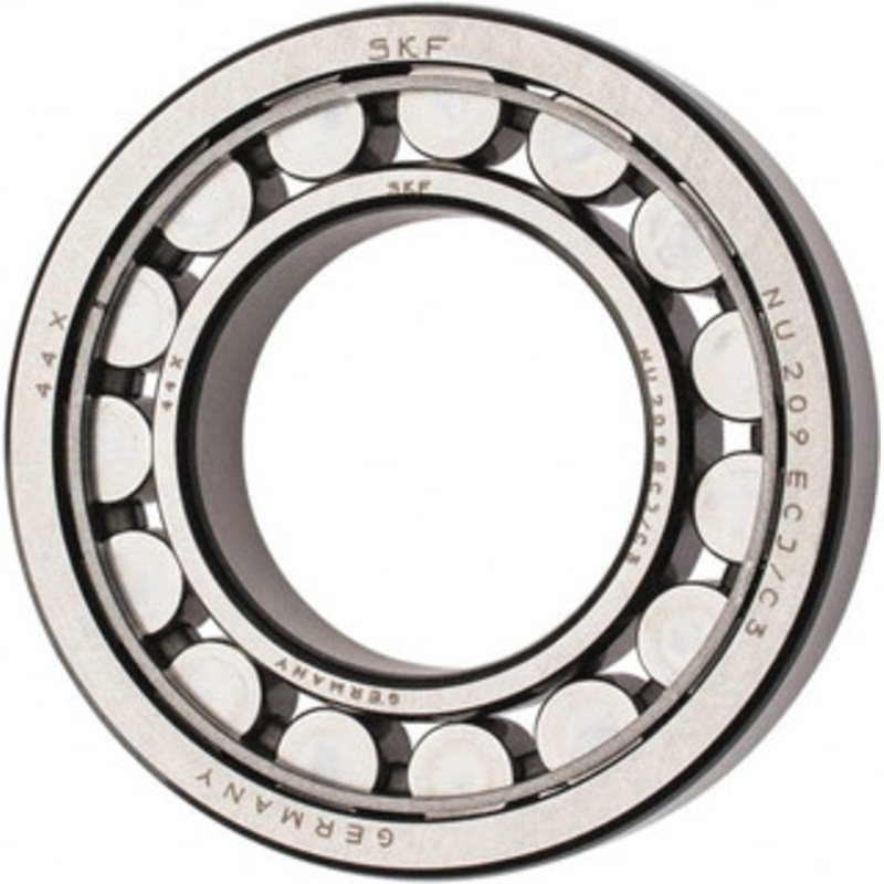 SKF 45mm Bore Diam, 85mm Outside Diam, 19mm Wide Cylindrical Roller Bearing 60,500 N Dynamic Capacity, 64,000 Lbs. Static Capacity NU 209 ECJ/C3 - 43341551