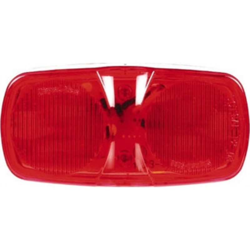 Truck-Lite 4 Long Marker Clearance 12 Volt, LED, Rectangular Lens, Red 2660 - 39603303