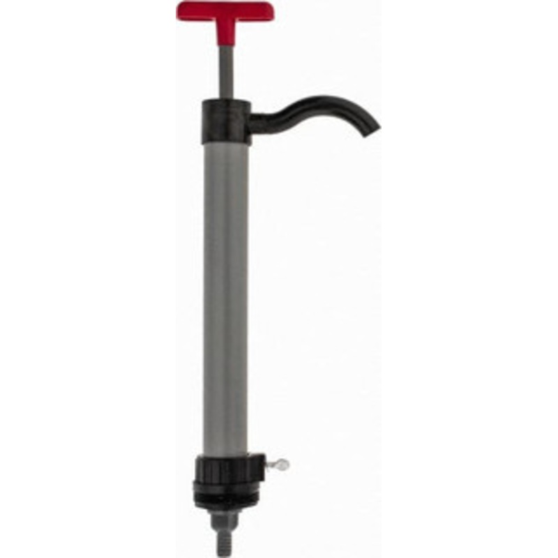 Value Collection 19/32 Outlet, PVC Hand Operated Drum Pump 8 oz per Stroke, 22 OAL, For Water Based Fluids, Light Oils, Mild Acids & Corrosive Soaps, Detergents, Waxes, Deodorants WS-PU-HAND3-1 - 81626236