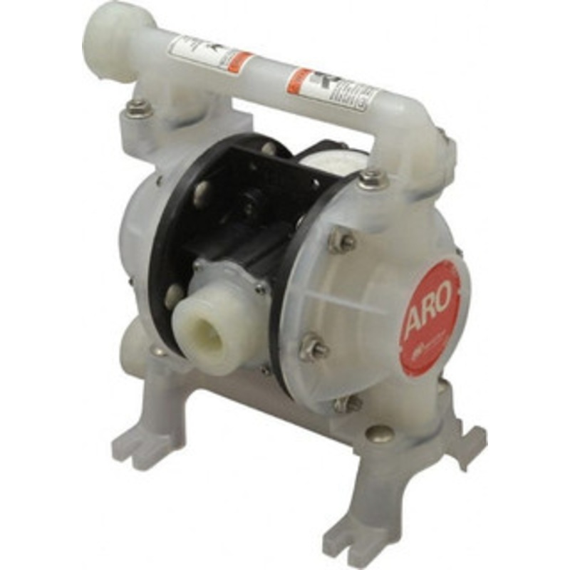 ARO Fluid Management 3/8 NPT, Nonmetallic, Air Operated Diaphragm Pump PTFE Diaphragm, Polypropylene Housing PD03P-APS-PAA - 60600095