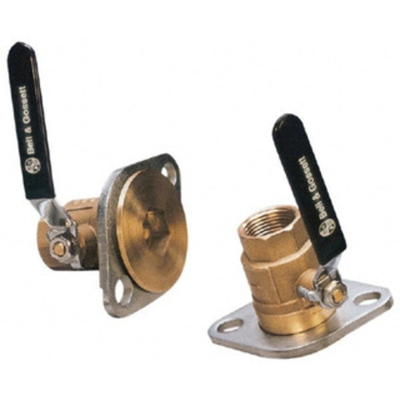 Bell & Gossett Isolation Flanges, For Use With: 100, NRF, PL-30, PL-36, PL-55, PR, Pipe Size: 1-1/4 (Inch), End Connections: NPT, Flange Width: 4-7/16 (Inch), Overall Length (Inch): 5-9/16, Overall Height (Inch): 4-1/8 101223LF - 07498942