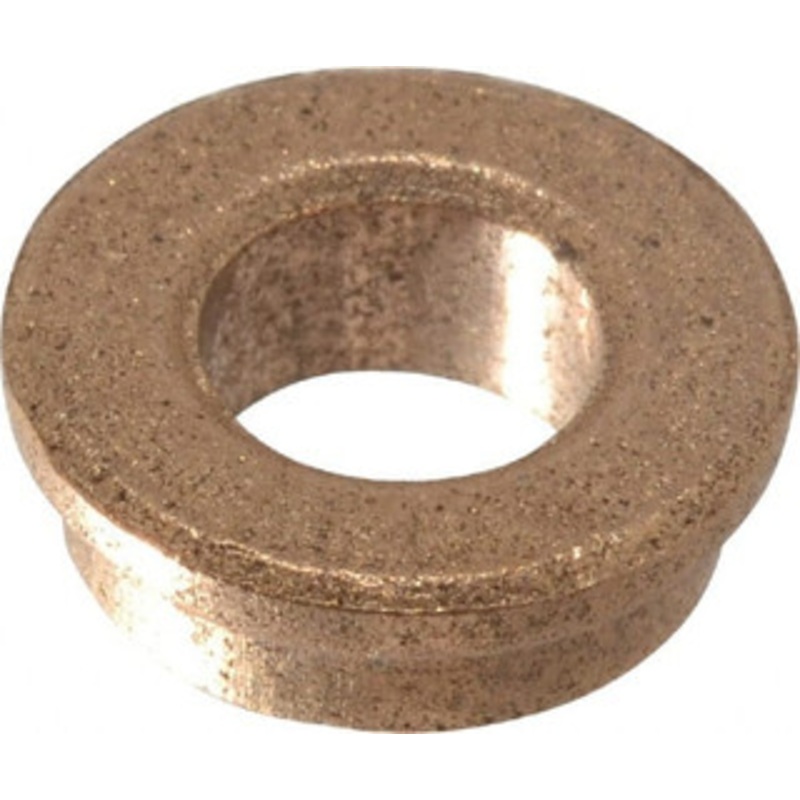 Boston Gear 3/16 Inside x 5/16 Outside Diam, Oil Impregnated Bronze Sleeve Bearing 3/8 Flange Outside Diam, 3/64 Flange Thickness, 1/8 OAL 35520 - 06454334