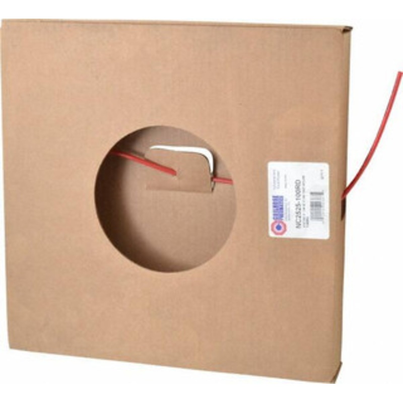 Coilhose Pneumatics 0.106 ID x 5/32 OD, 100 ft. Long, Nylon Tube Red, 275 Max psi, -60 to 200F NC2525-100RD - 09774621