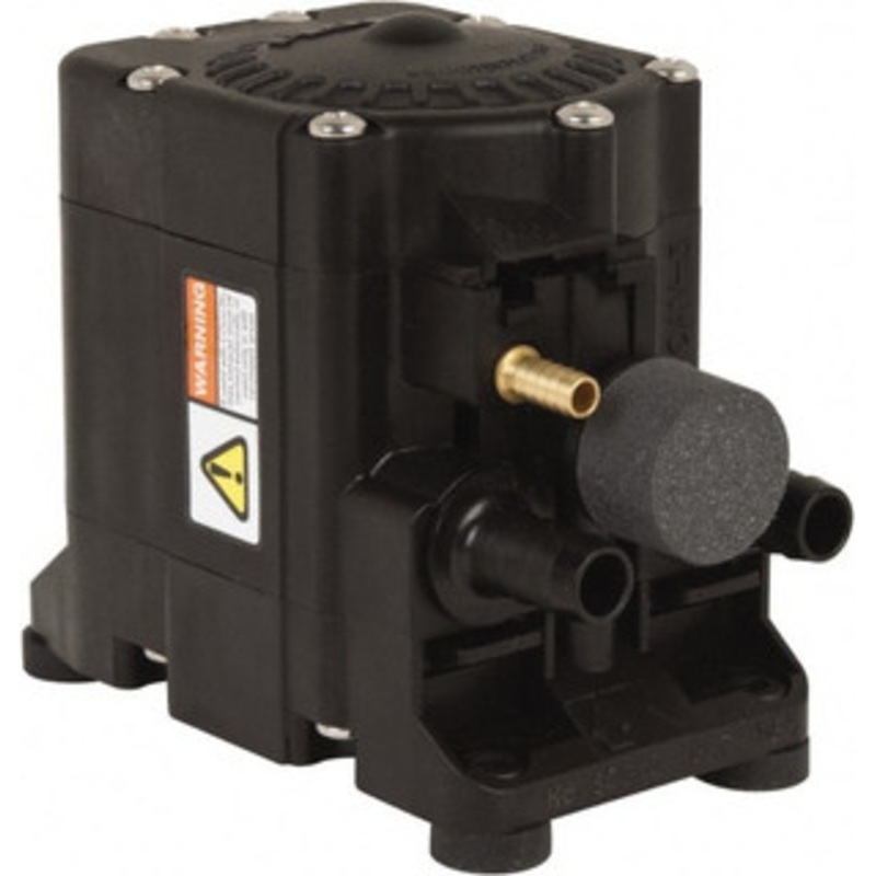 Flojet 1/2 NPT, Nonmetallic, Air Operated Diaphragm Pump Santoprene Diaphragm, Polypropylene Housing G575215A - 07446420