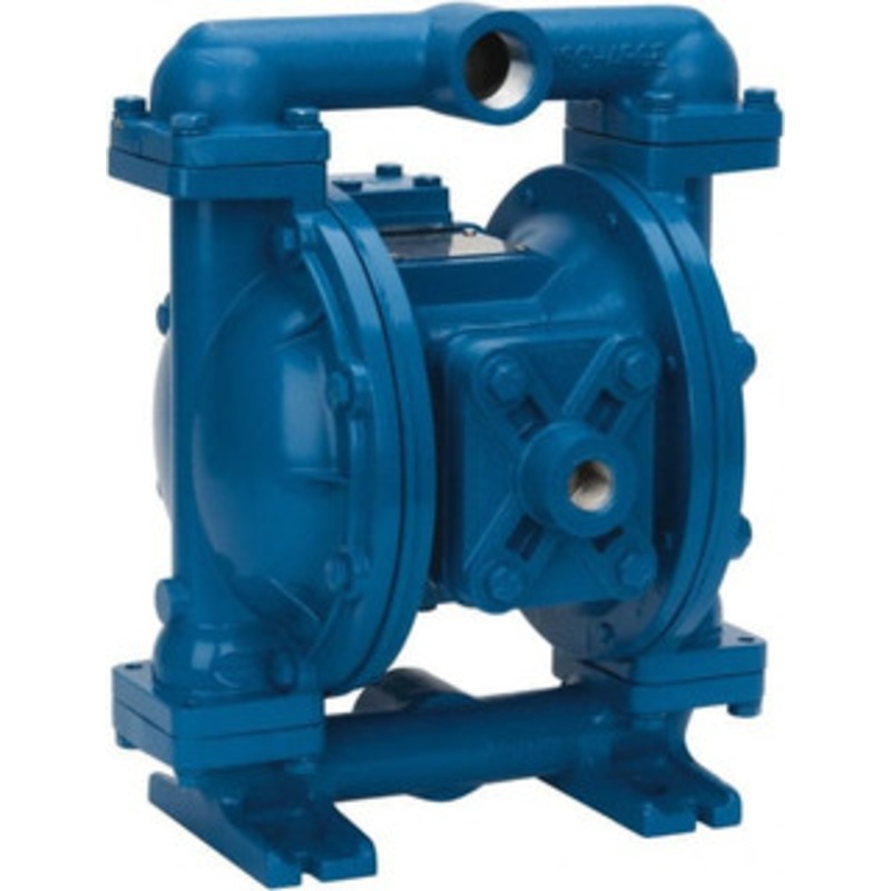 SANDPIPER Pump 1 NPT, Metallic, Air Operated Diaphragm Pump PTFE Diaphragm, Aluminum Housing S1FB1AGTANS000. - 48438808