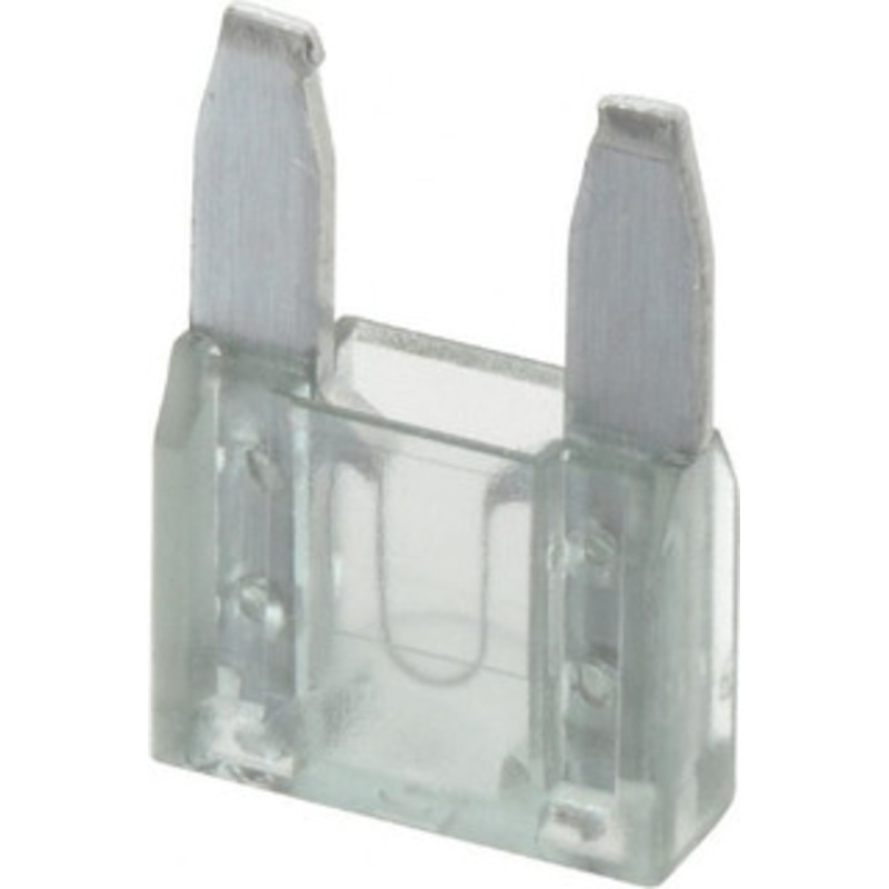 Ferraz Shawmut 2 Amp, 32 VAC/VDC, Fast Acting Automotive Fuse 3/4 Long, Gray, Littlefuse 257002 AF-2-MSC - 02672673