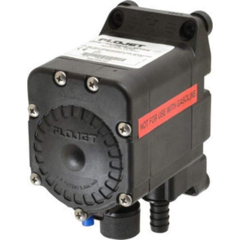 Flojet 1/2 NPT, Nonmetallic, Air Operated Diaphragm Pump Viton Diaphragm, Polypropylene Housing G573215A - 07446412