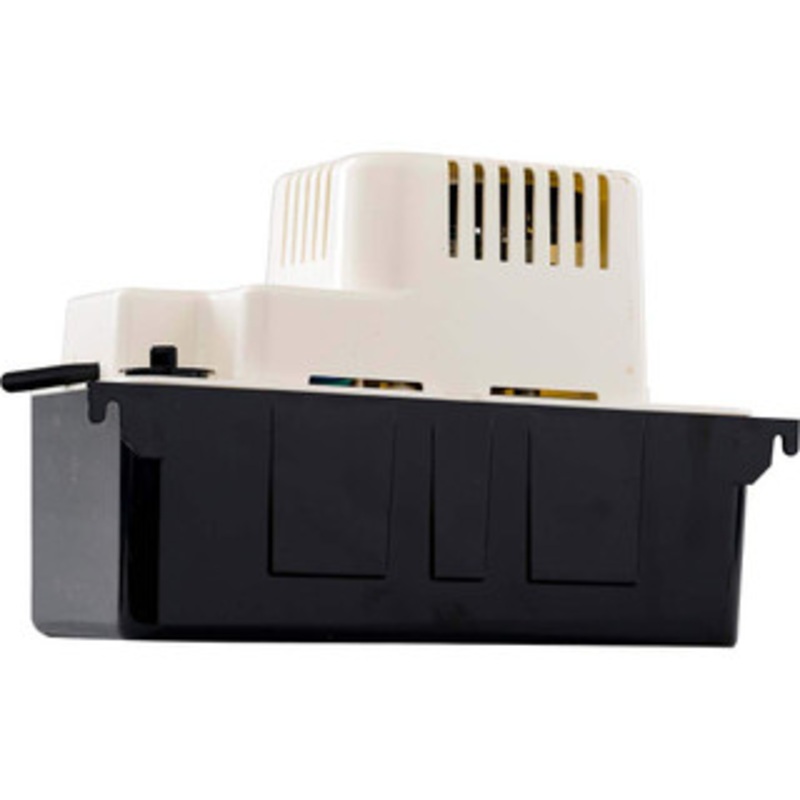 Little Giant Condensate Systems, Type: Condensate Pump, Voltage: 115 VAC, Tank Capacity: 1/2 Gal., GPM: 1.33, Outlet Size: 3/8 Barbed, GPH @ 1 Foot of Head: 80.000 (Feet) 554421 - 01693787