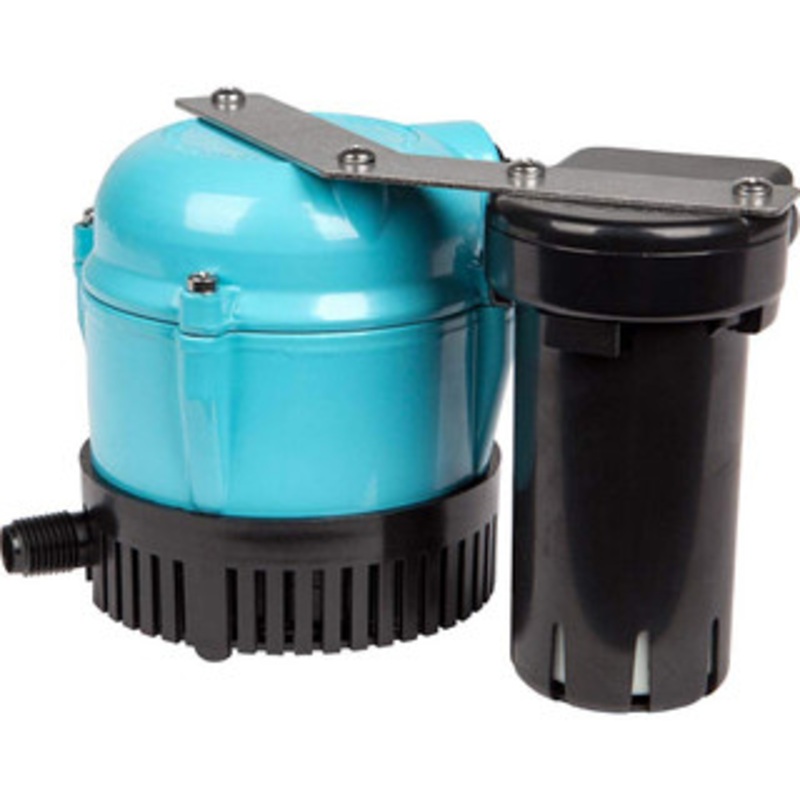 Little Giant Miniature Submersible Pumps, GPH: 205.000, Amperage Rating: 0.6, Horsepower: 1/150, Outlet Size: 1/4, Pressure: 4.30, Power Cord Length (Feet): 11 550532 - 51748614