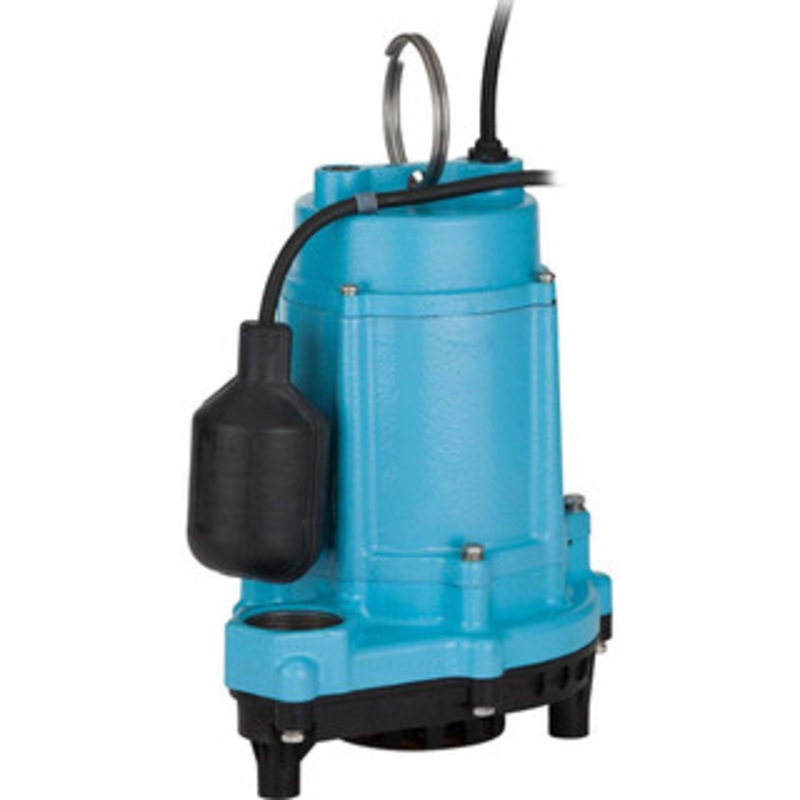 Little Giant Submersible, Sump & Sewage Pumps, Type: Sump Pump, Operation: Piggyback Mechanical Float, Voltage: 115, Amperage Rating: 5, Horsepower: .33, Outlet Size: 1-1/2 (Inch) 506803 - 35914746