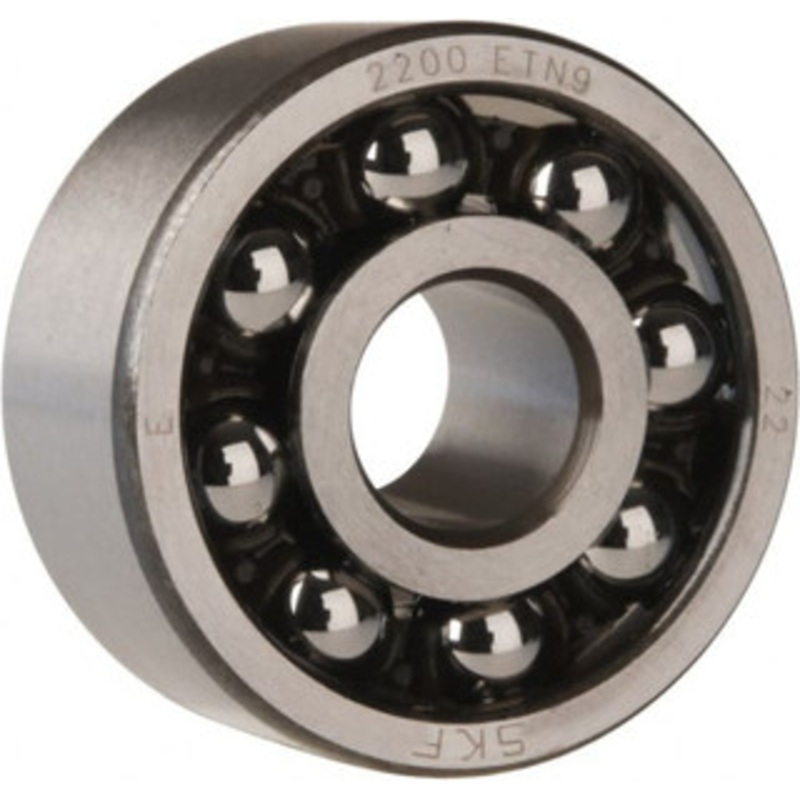 SKF 10mm Bore Diam, 30mm OD, Open Self Aligning Radial Ball Bearing 14mm Wide, 2 Rows, Round Bore, 389 Lb Static Capacity, 1,810 Lb Dynamic Capacity 2200 ETN9 - 81196875