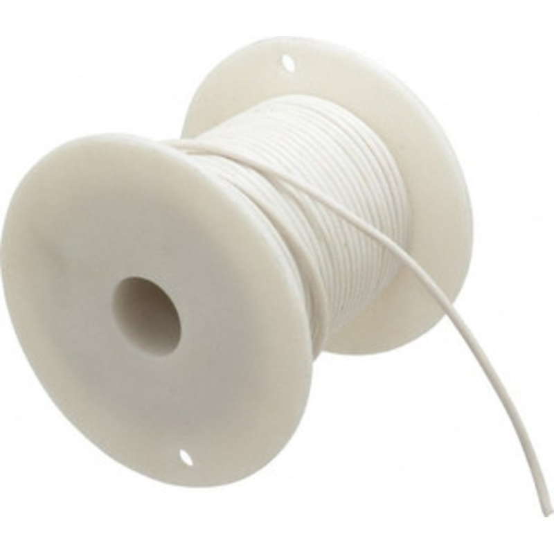 Southwire 18 Gauge Automotive Primary Wire 100 ft. Long, White 55667223 - 03268091