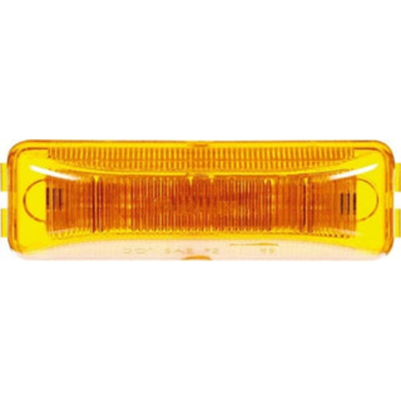 Truck-Lite 4 Long Marker Clearance 12 Volt, LED, Rectangular Lens, Yellow 19250Y - 39603212