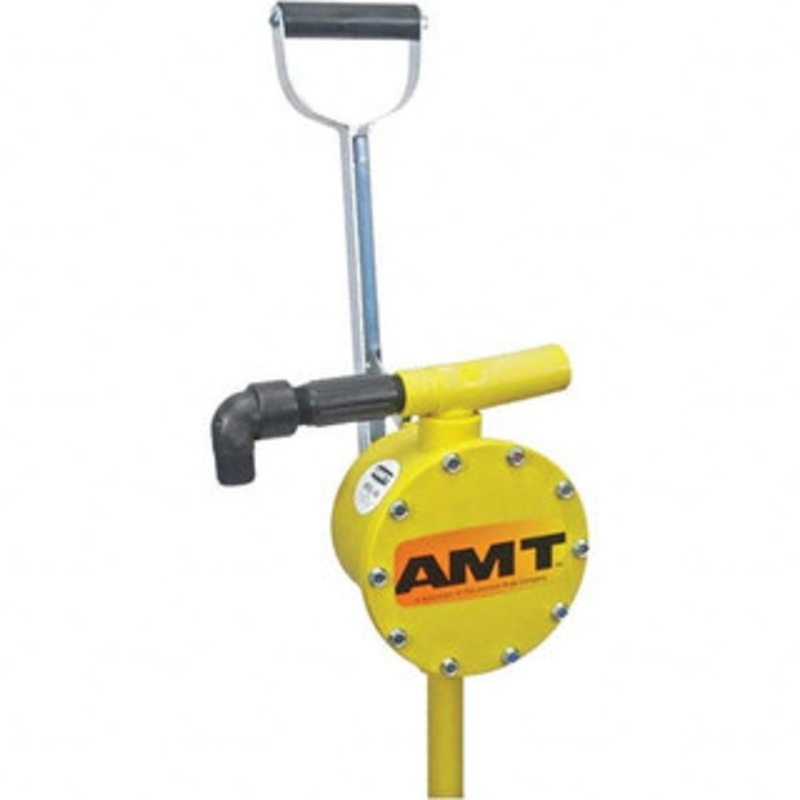 AMT Pump 3/4 Outlet, Polypropylene Hand Operated Position Pump 17 oz per Stroke, For Organic Acids, Alcohols & Water Soluble Inorganic Chemicals HP02-99 - 09277484