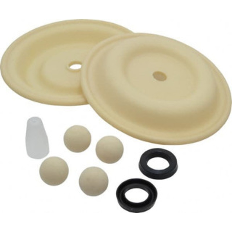 ARO Fluid Management Santoprene Fluid Section Repair Kit For Use With Diaphragm Pumps 637427-AA - 60600368