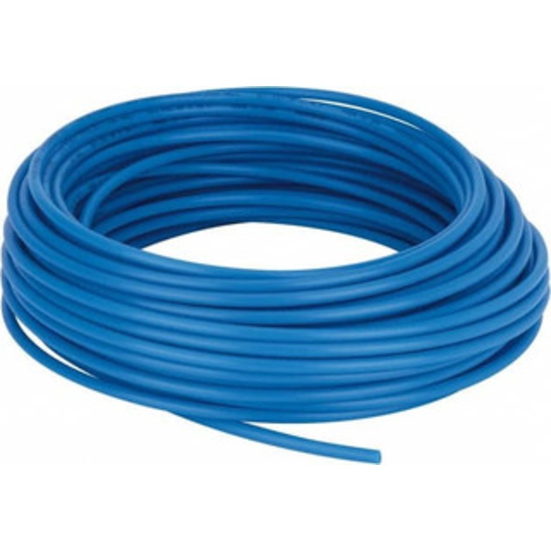 Coilhose Pneumatics 0.17 ID x 1/4 OD, 100 ft. Long, Polyethylene Tube Blue, 173 Max psi, -60 to 200F PE0417-100BD - 09774787