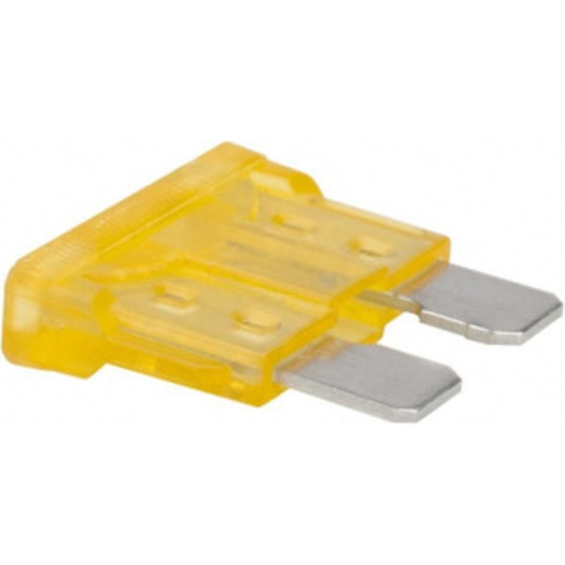 Ferraz Shawmut 20 Amp, 32 VAC/VDC, Bussmann ATC-20, Fast Acting Automotive Fuse 3/4 Long, Yellow, Littlefuse 257020 AF-20-MSC - 02672749