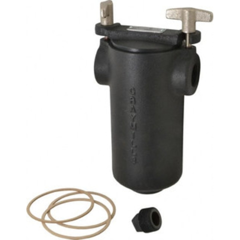 Graymills 1 Outlet Size, Pump Filter 11-3/4 Long, 100 Mesh EFST-100 - 80032345