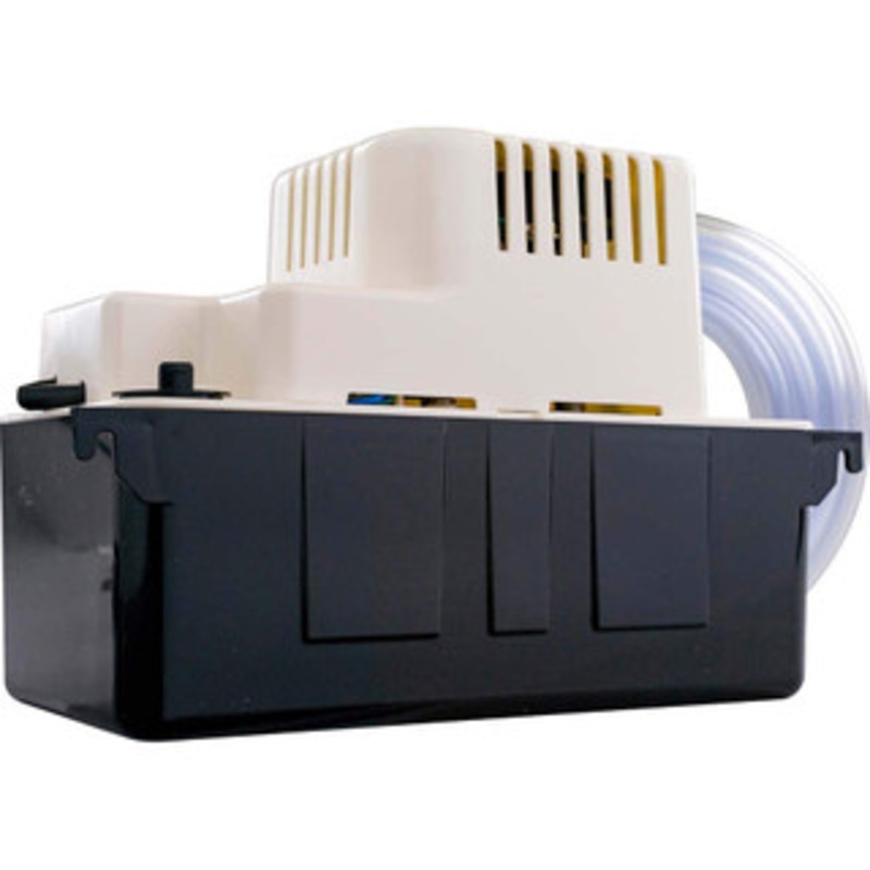 Little Giant Condensate Systems, Type: Condensate Pump, Voltage: 230 VAC, Tank Capacity: 1/2 Gal., GPM: 1.33, Outlet Size: 3/8 Barbed, GPH @ 1 Foot of Head: 80.000 (Feet) 554461 - 81936361