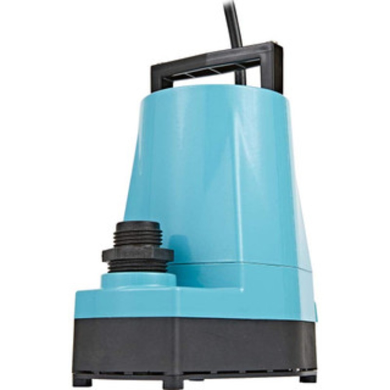 Little Giant Miniature Submersible Pumps, GPH: 1200, Amperage Rating: 2, Horsepower: 1/6, Outlet Size: 1, Pressure: 11.43, Power Cord Length (Feet): 10 505723 - 29244159