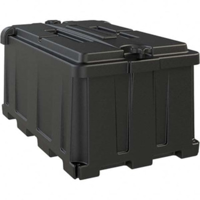 NOCO Group 8-DH Automotive Battery Box 24-1/2 Outside Length x 15 Width x 14-1/2 Height, 21-1/2 Inside Length x 11-1/2 Width x 11 Height HM-484 - 73128142