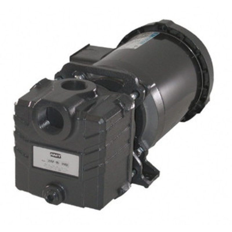 AMT Pump 115/230 Volt, 1 Phase, 1 HP, Self Priming Centrifugal Pump ODP Motor, Cast Iron Housing and Impeller, 70 Ft. Shut Off 2855-999-95 - 09273863
