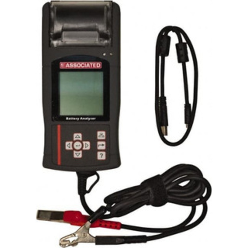 Associated Equipment 12 Volt Battery Tester with Case & Manual 100 to 1,700 CCA Range, 5 ft. Cable 12-1015 - 69976926