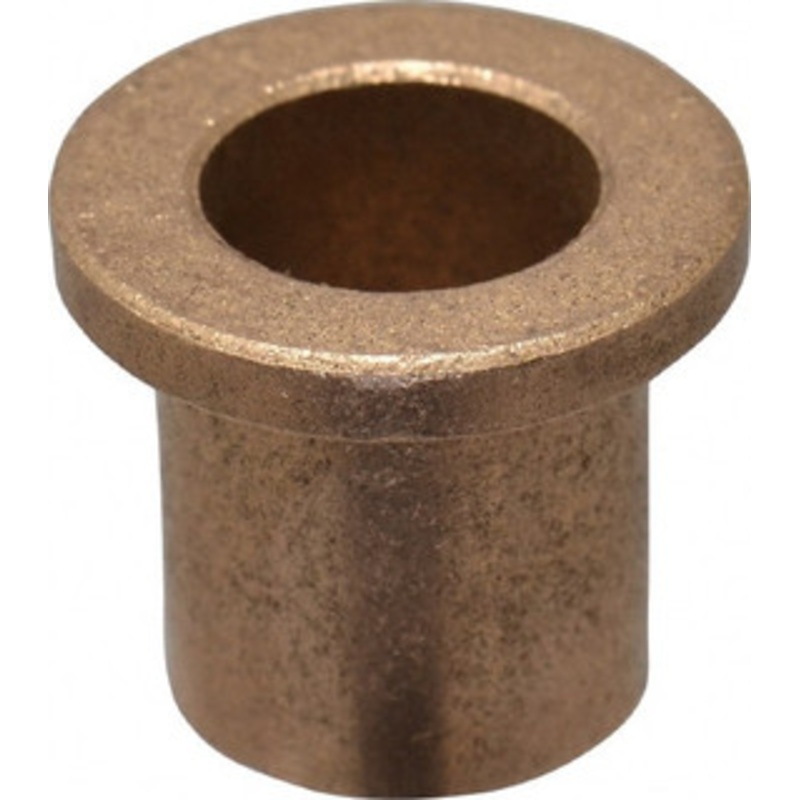 Boston Gear 1/2 Inside x 5/8 Outside Diam, Oil Impregnated Bronze Sleeve Bearing 7/8 Flange Outside Diam, 1/8 Flange Thickness, 3/4 OAL 35582 - 06454722