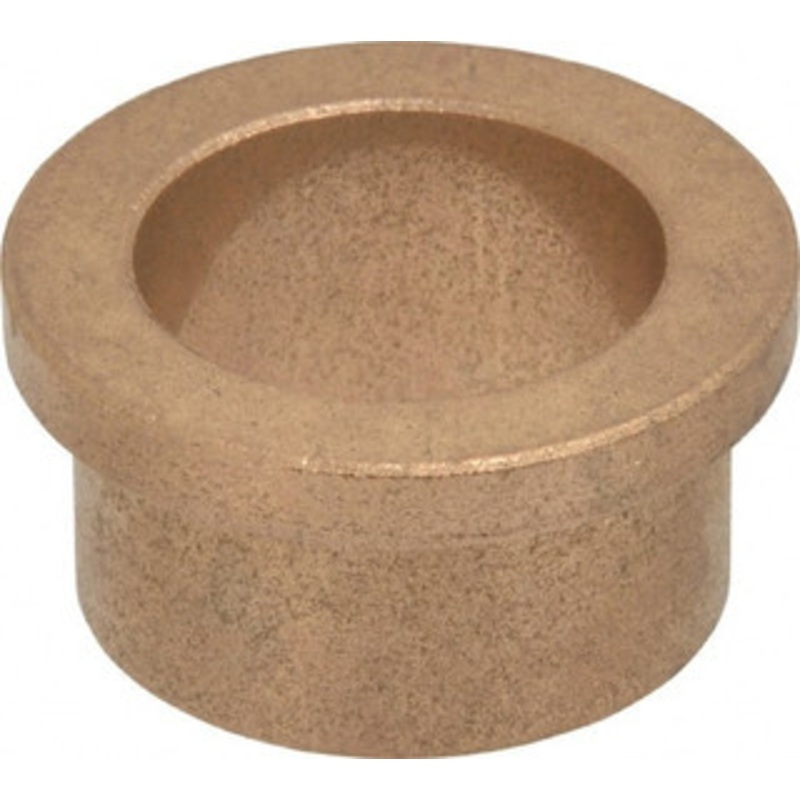 Boston Gear 1 Inside x 1-1/4 Outside Diam, Oil Impregnated Bronze Sleeve Bearing 1-1/2 Flange Outside Diam, 3/16 Flange Thickness, 3/4 OAL 35672 - 06455232