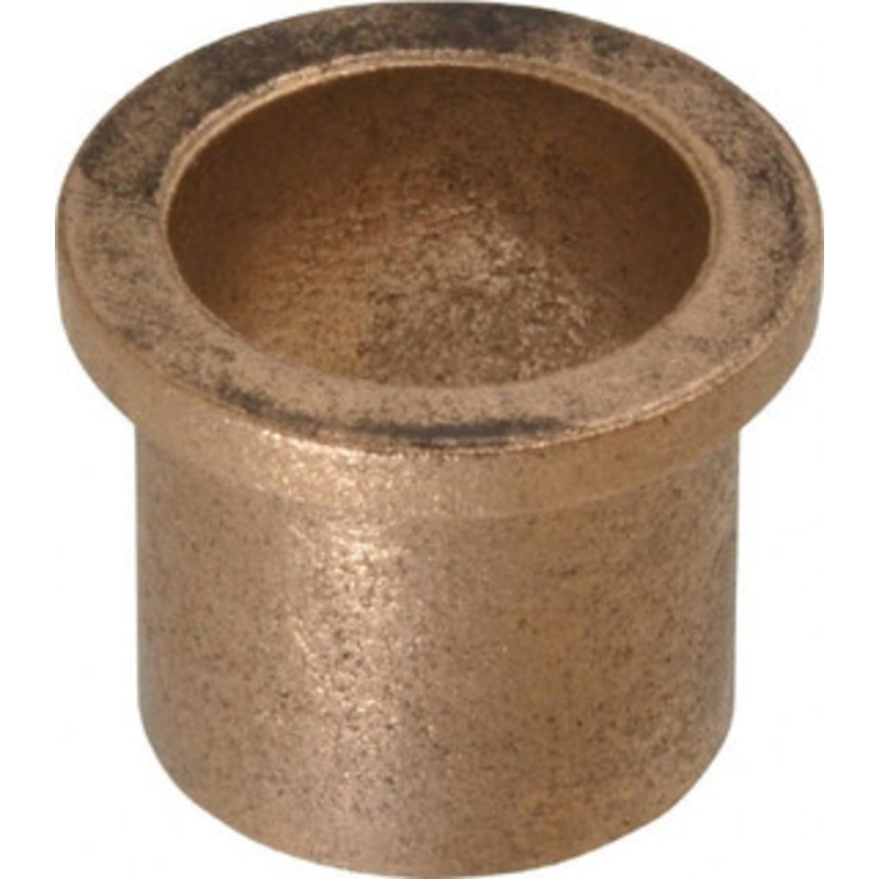 Boston Gear 7/8 Inside x 1 Outside Diam, Oil Impregnated Bronze Sleeve Bearing 1-1/4 Flange Outside Diam, 5/32 Flange Thickness, 1 OAL 69210 - 06455182