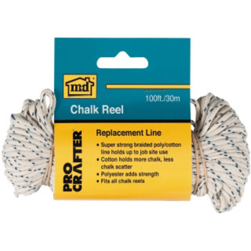 M-D Chalk Replacement Reel Line, 100 ft. - 00687