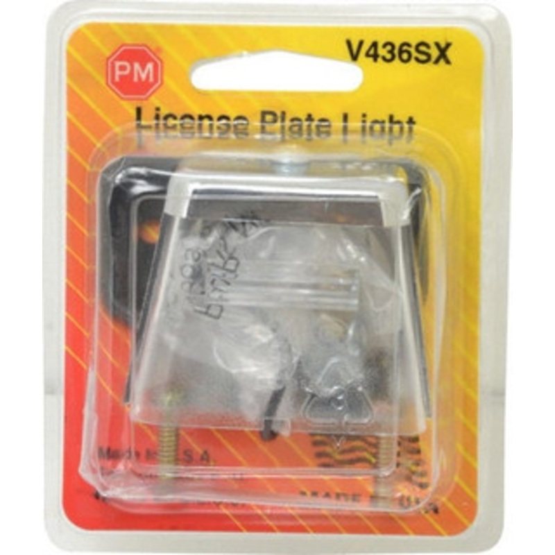 Peterson Manufacturing 2-11/16 Long x 1-1/2 Wide, Clear Lens & Reflector Plastic, 12 Volt V436SX - 06884951