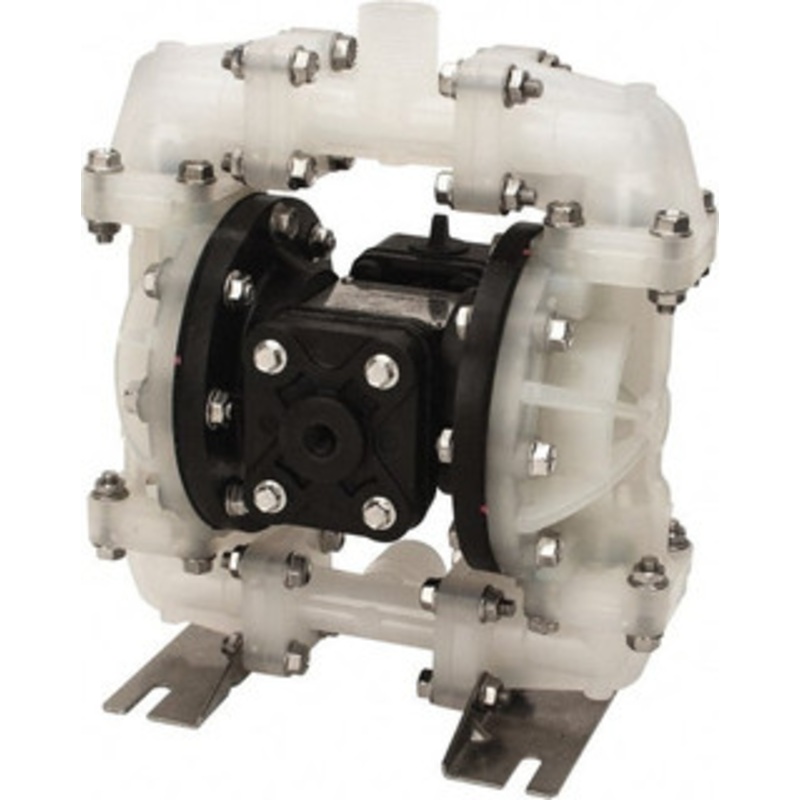 SANDPIPER Pump 1/2 NPT, Nonmetallic, Air Operated Diaphragm Pump Buna-N Diaphragm, Polypropylene Housing S05B2PBTPNS000. - 82706573