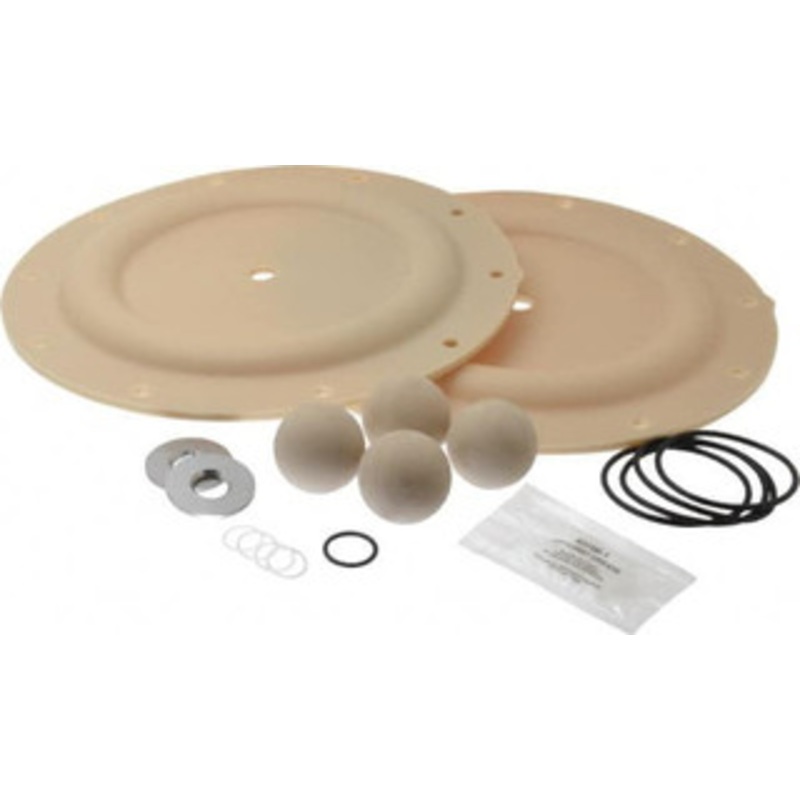 ARO Fluid Management Santoprene Fluid Section Repair Kit For Use With Diaphragm Pumps 637124-EB - 60600293