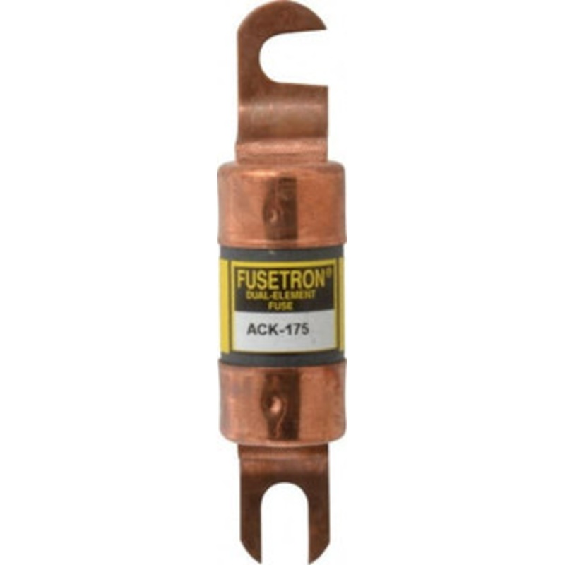 Bussmann 175 Amp Time Delay Fast-Acting Forklift & Truck Fuse 72VAC, 72VDC, 4.72 Long x 1 Wide, Littelfuse CCK175, Bussman ACK-175, Ferraz Shawmut ACK175 ACK-175 - 74975848
