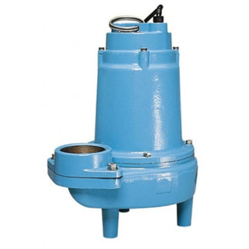 Little Giant 1/2 hp, 11.6 Amp Rating, 115 Volt, 60 Hz, Nonautomatic Sewage Pump Cast Iron Housing, 1 Phase, 2 Max Solid, Built-In Thermal Overload Protection 514320 - 98473457