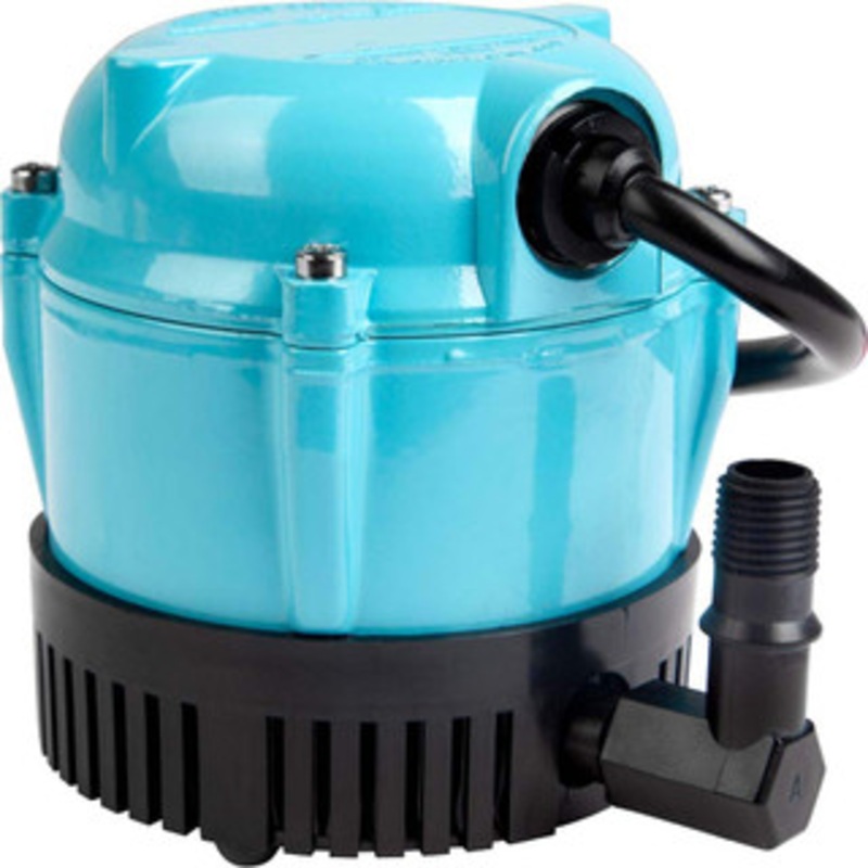 Little Giant Miniature Submersible Pumps, GPH: 205.000, Amperage Rating: 1.1, Horsepower: 1/150, Outlet Size: 1/4, Pressure: 3.20, Power Cord Length (Feet): 6 501003 - 97180434