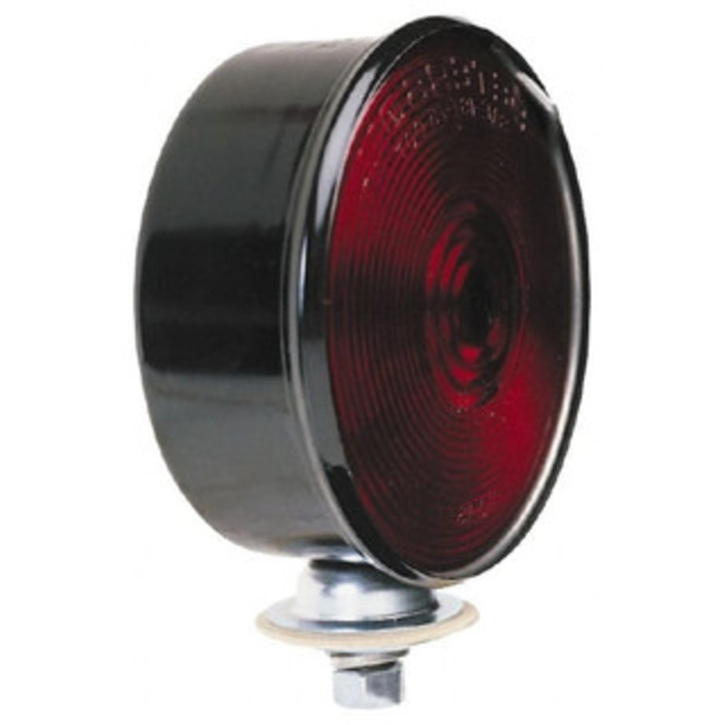 Peterson Manufacturing 4-1/4 Diam, Red Lens & Reflector Plastic 410-15R - 06884217