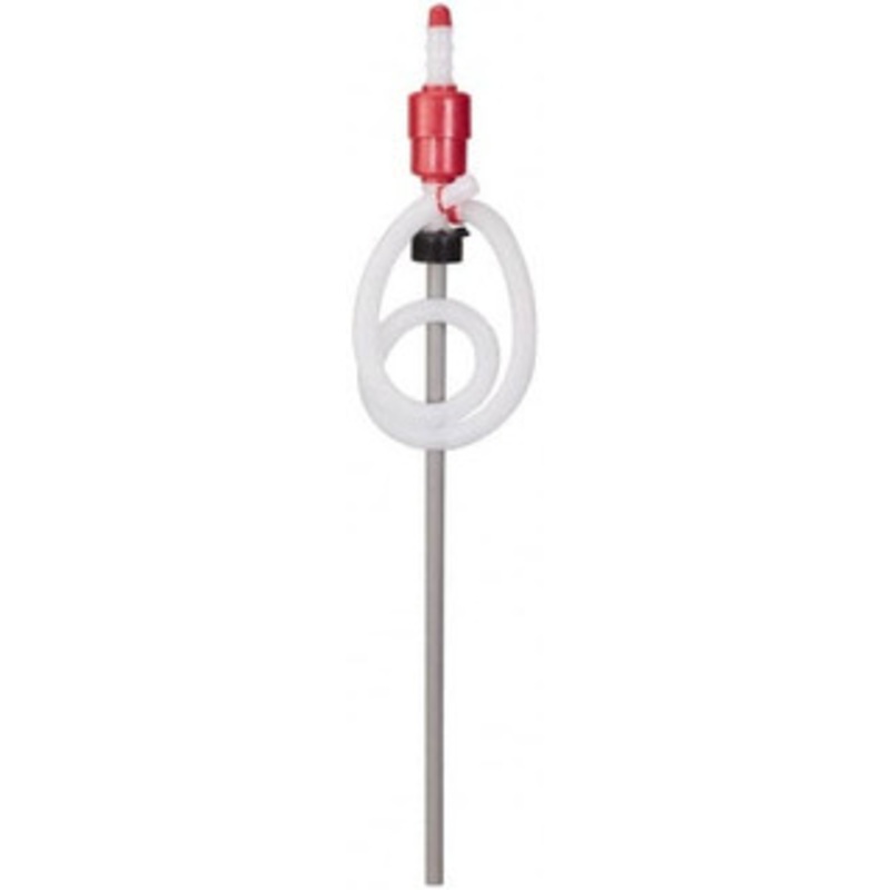 PROLUBE 5 GPM, Polyethylene Hand Operated Siphon Pump 44-5/16 OAL, For 55 Gal Drums, For Antifreeze, Detergents, Water Based Fluids, Mild Acids, Soaps, Waxes & etc SPH/2 - 85062305