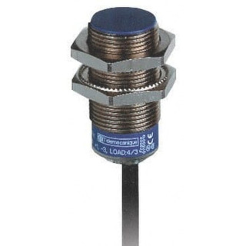 Telemecanique Sensors NPN, NC, 5mm Detection, Cylinder Shielded, Inductive Proximity Sensor 3 Wires, IP68, IP69K, 12 to 24 VDC, M18x1 Thread, 1.54 Inch Long x 0.71 Inch Wide XS518B1NBL2 - 59758623