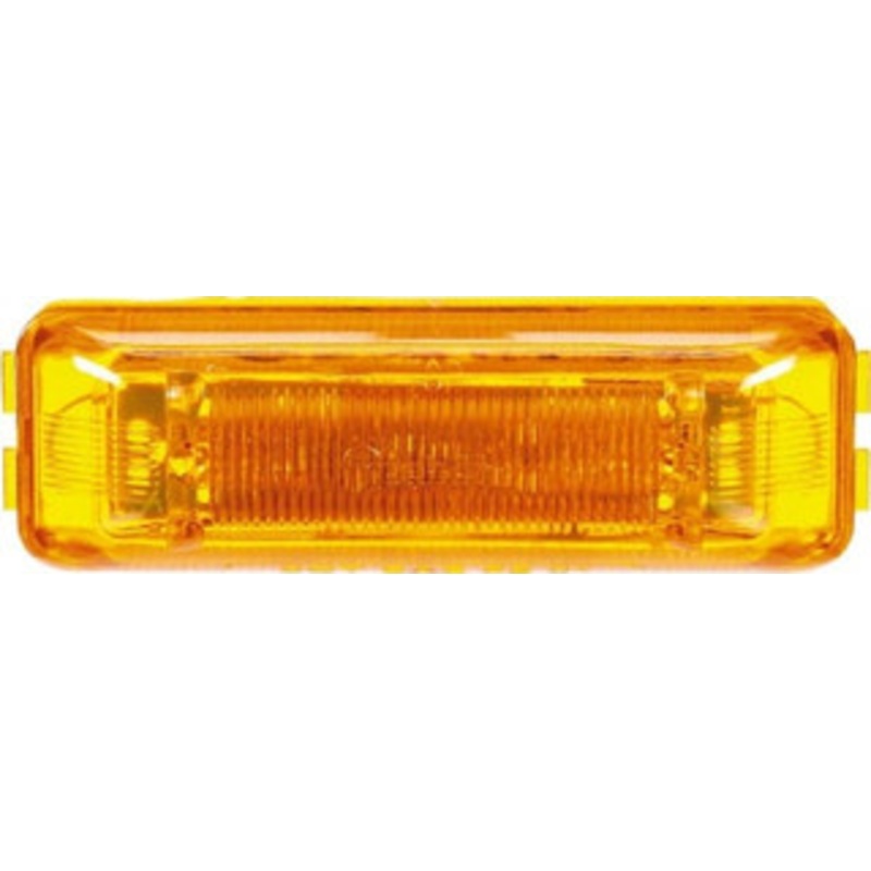 Truck-Lite 4 Long Marker Clearance 12 Volt, LED, Rectangular Lens, Yellow 19350Y - 39603378