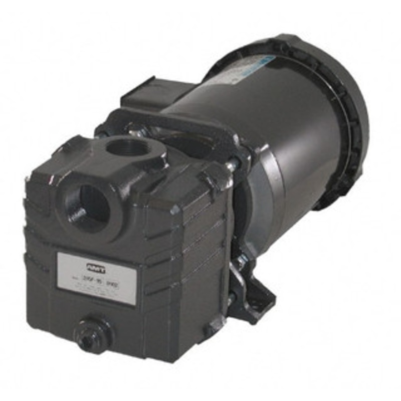 AMT Pump 115/230 Volt, 1 Phase, 1/3 HP, Self Priming Centrifugal Pump ODP Motor, Cast Iron Housing and Impeller, 52 Ft. Shut Off 2851-999-95 - 09273806