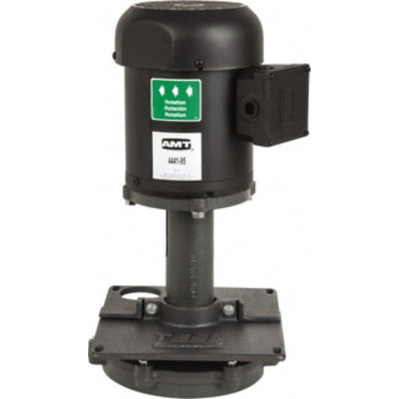 AMT Pump 3/2 Amp, 230/460 Volt, 3/4 hp, 3 Phase, 1,725 RPM, Cast Iron Immersion Machine Tool & Recirculating Pump 67 GPM, 1-3/4 Inlet, 14 psi, 19.7 Overall Height, 9.9 Body Length, NPT Thread, Stainless Steel Impeller 4441-999-95 - 82505181