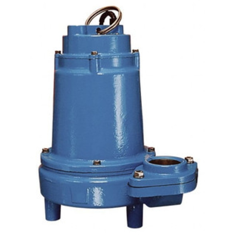 Little Giant 1/2 hp, 12.5 Amp Rating, 115 Volt, 60 Hz, Nonautomatic Effluent Pump Cast Iron Housing, 1 Phase, 3/4 Max Solid, Built-In Thermal Overload Protection 514220 - 94199171