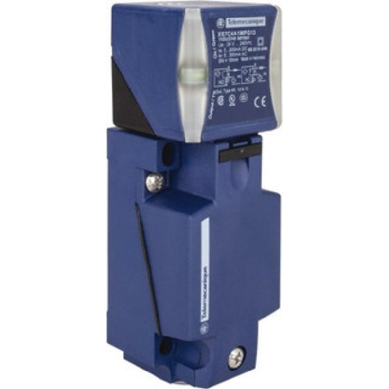 Telemecanique Sensors NPN, PNP, NO/NC, 15mm Detection, Rectangular, Inductive Proximity Sensor 2 Wires, IP65, IP67, IP69, 24 to 240 VAC @ 50/60 Hz, 24 to 240 VDC, 40mm Long x 117mm Wide XS7C4A1MPG13 - 69656973