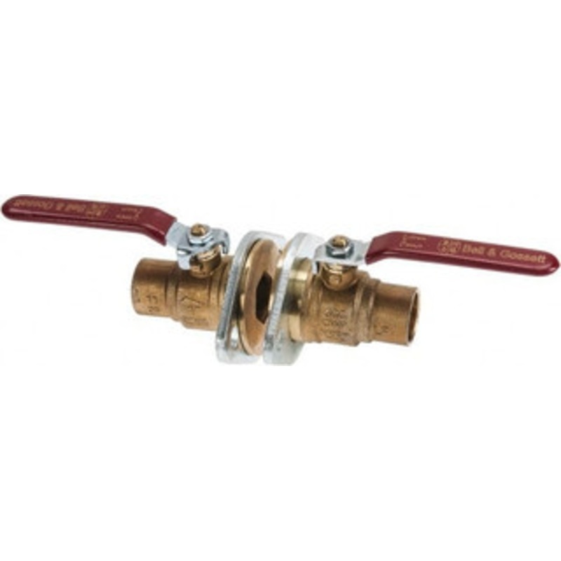 Bell & Gossett Isolation Flanges, For Use With: 100, NRF, PL-30, PL-36, PL-55, PR, Pipe Size: 1 (Inch), End Connections: Sweat, Flange Width: 4-7/16 (Inch), Overall Length (Inch): 5-5/16, Overall Height (Inch): 3-13/16 101227LF - 07498967