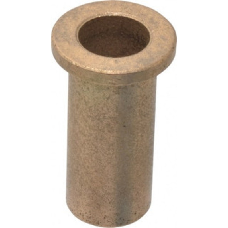 Boston Gear 1/2 Inside x 5/8 Outside Diam, Oil Impregnated Bronze Sleeve Bearing 7/8 Flange Outside Diam, 1/8 Flange Thickness, 1-1/2 OAL 35588 - 06454755