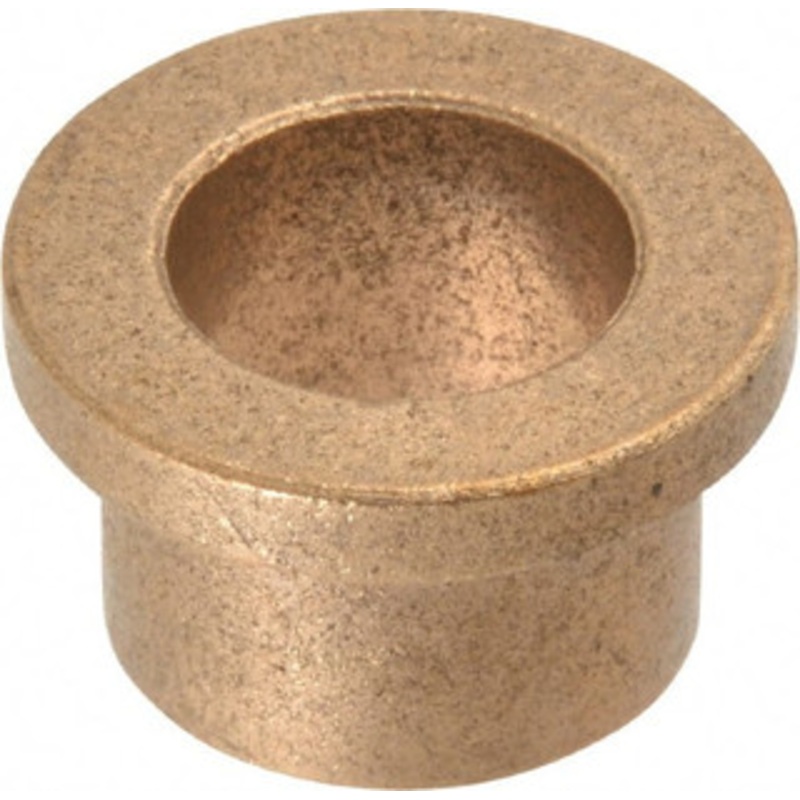 Boston Gear 5/8 Inside x 13/16 Outside Diam, Oil Impregnated Bronze Sleeve Bearing 1-1/16 Flange Outside Diam, 5/32 Flange Thickness, 5/8 OAL 69206 - 06454953