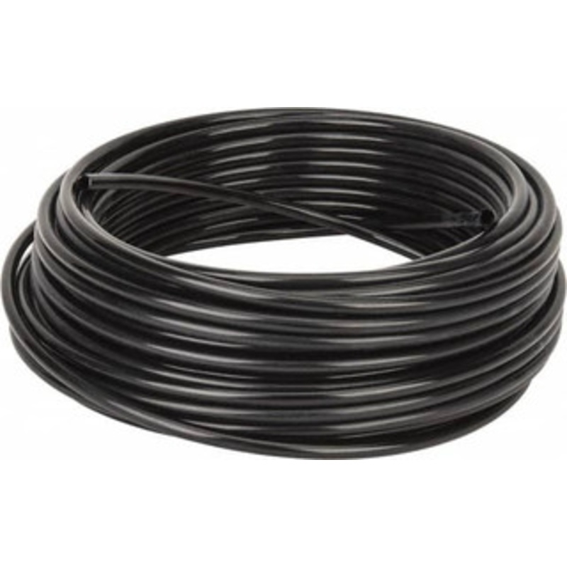 Coilhose Pneumatics 0.275 ID x 3/8 OD, 100 ft. Long, Nylon Tube Black, 220 Max psi, -60 to 200F NC0650-100K - 09774597